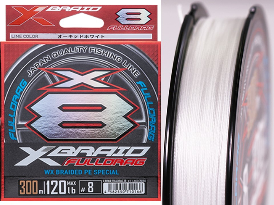 エックスブレイド Full Drag 300m 150lb #10 マグロ③ エックス