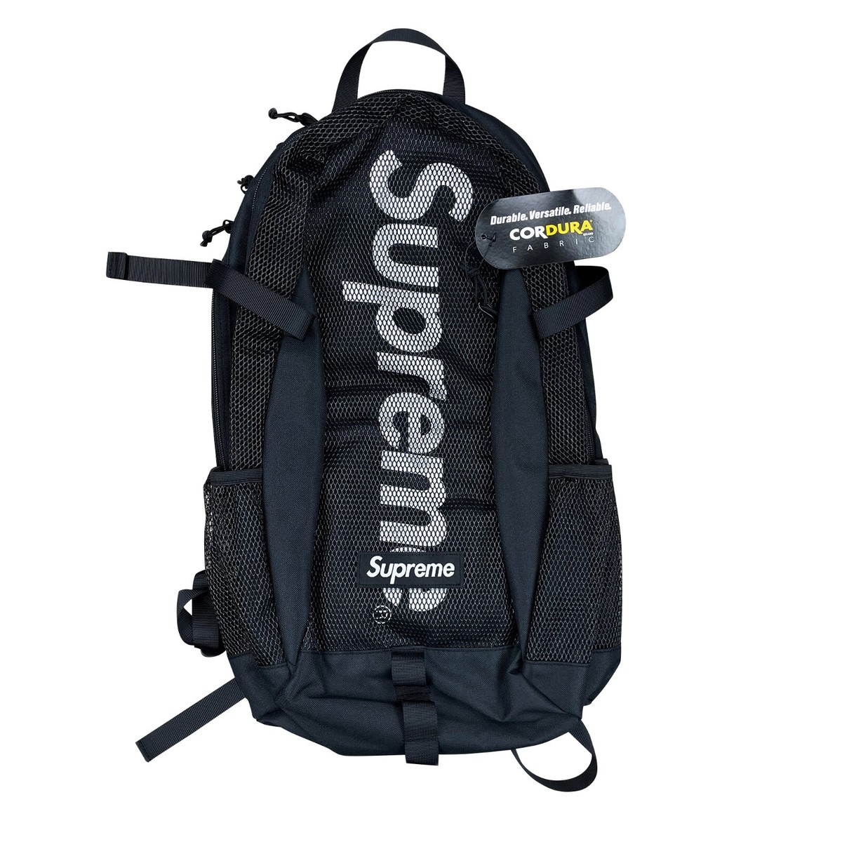 Supreme SS20 Mesh Backpack Black | eBay