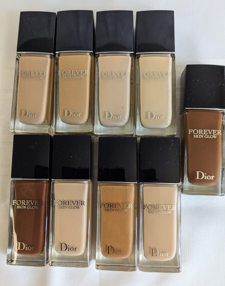 DIOR FOREVER SKIN GLOW FOUNDATION 30ml/1oz ( 3 shades left ) | eBay