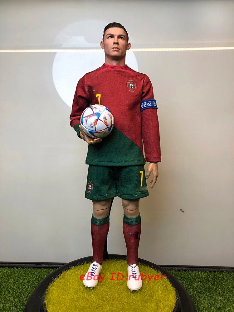 X-STUDIO C Ronaldo Calm Face Body Clothes & Stand 1/6 Action