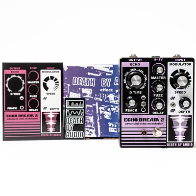 Death By Audio Echo Dream 2 - Advance Echo Modulation Effect Pedal