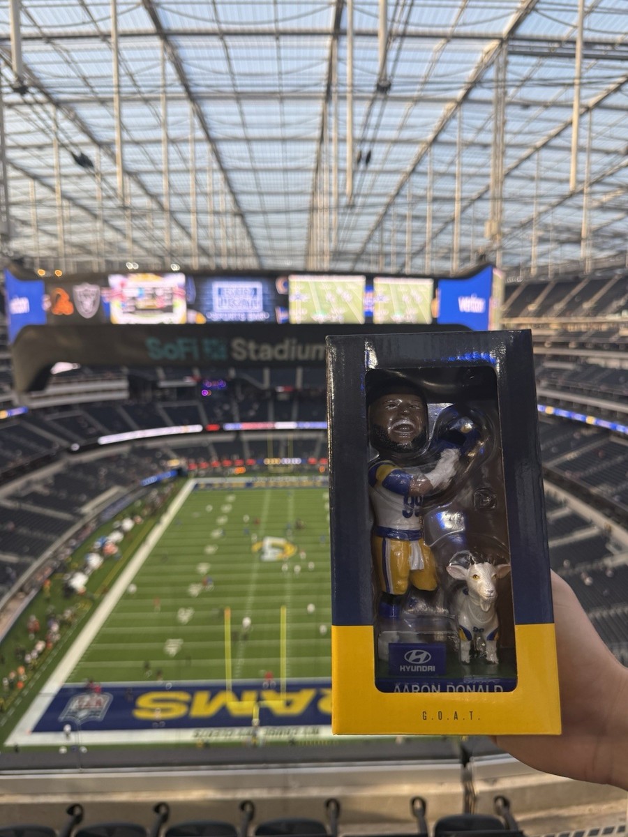 Los Angeles LA Rams 2025 Aaron Donald Goat Bobblehead 11/23/25 SGA