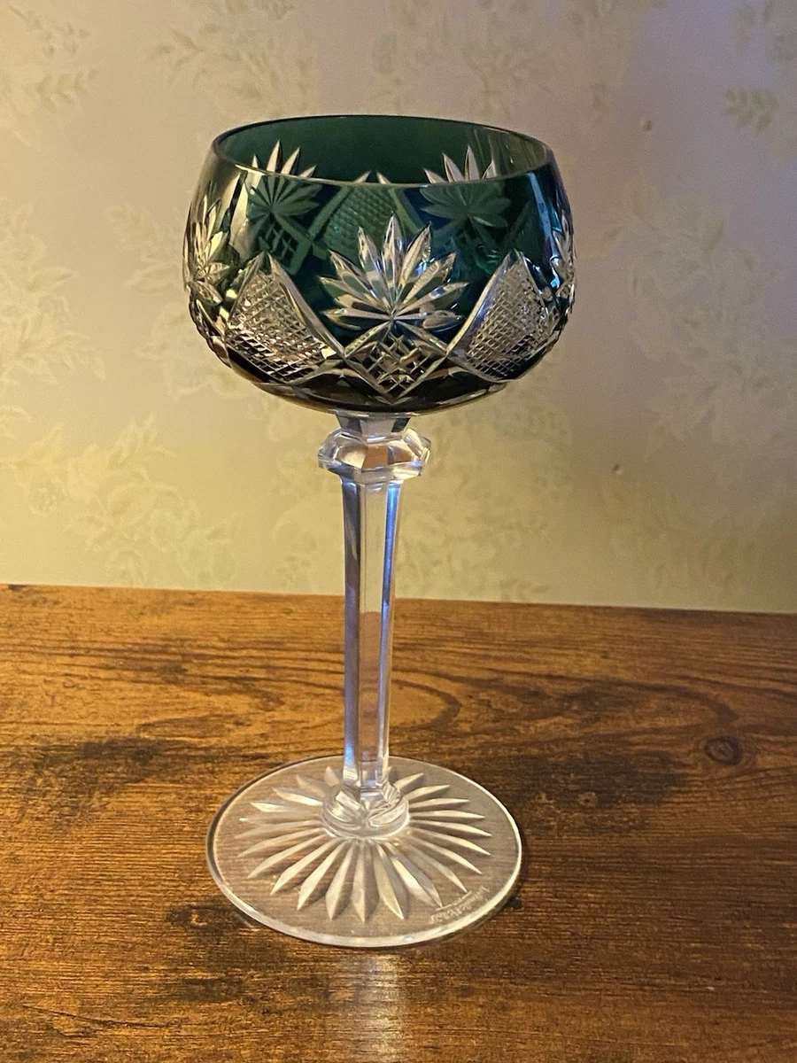 Val Saint Lmbert アンティーク酒杯RD カメイガラス Val Saint Lmbert