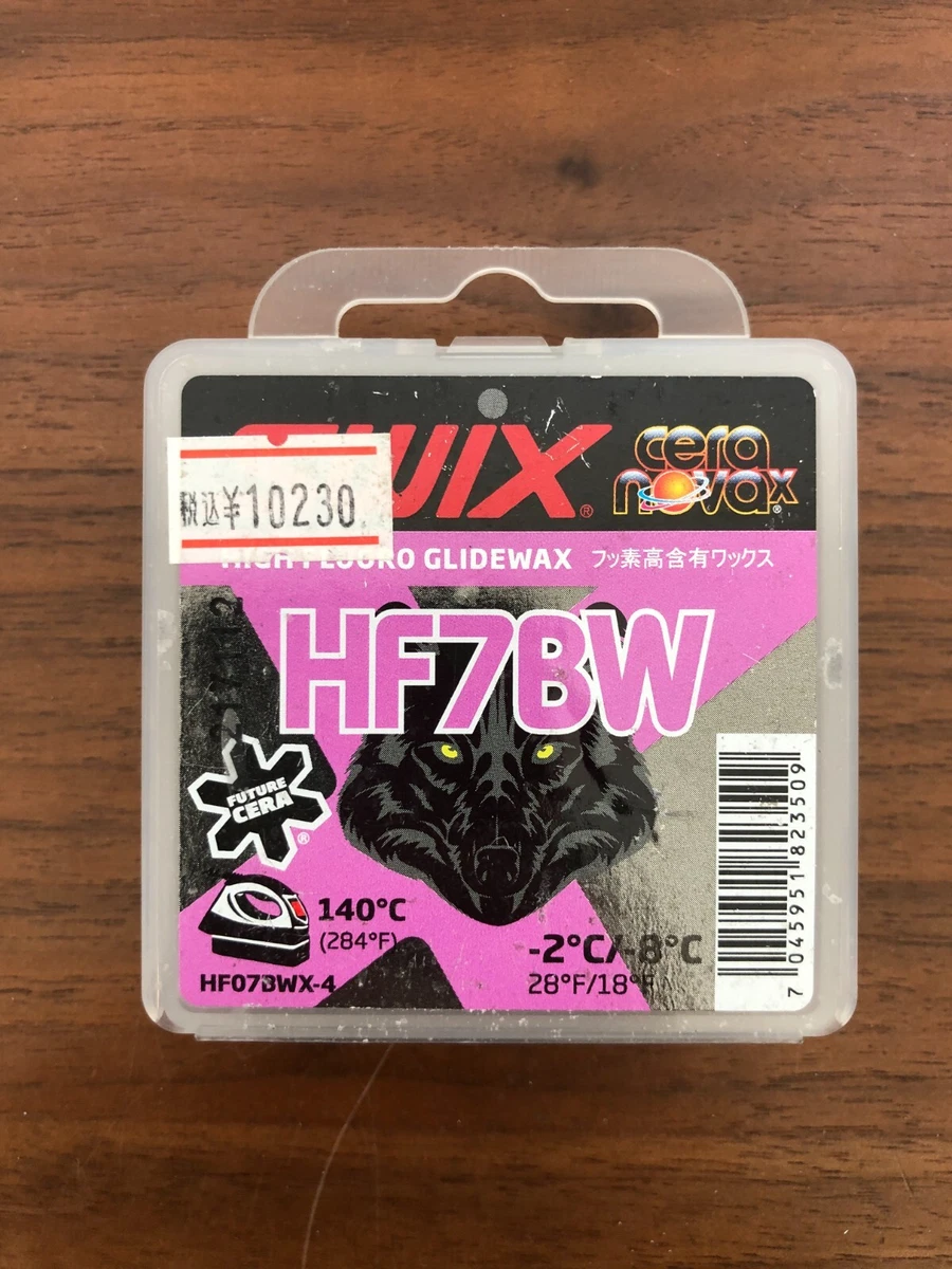 SWIX HF4、 HF5、 HF7BW 、HF8 SWIX CERA NOVA HF4 GREEN GLIDE WAX