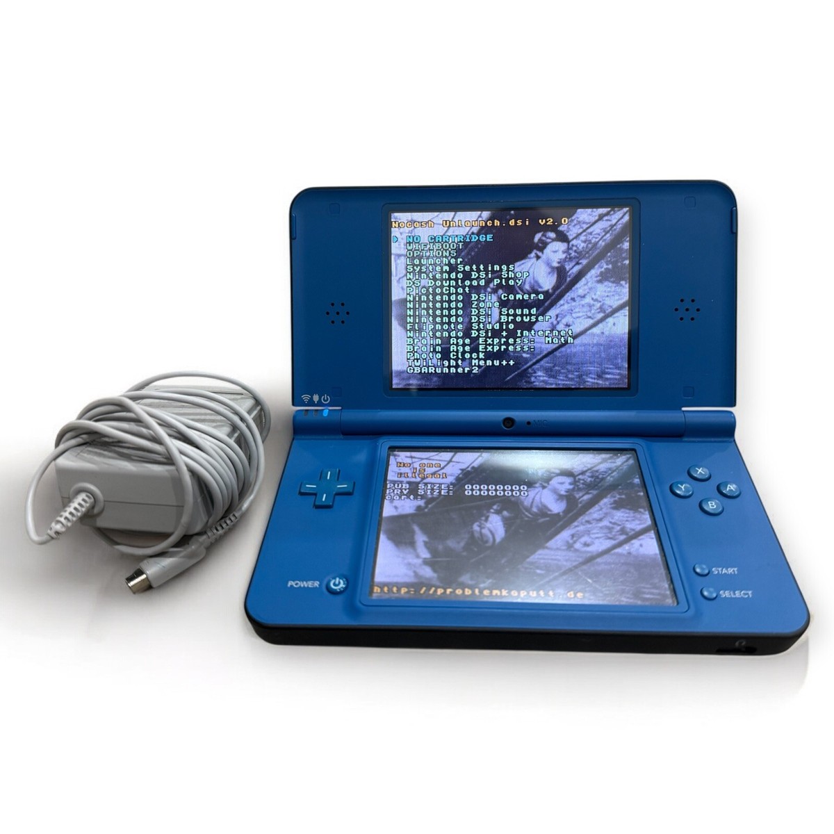 ニンテンドーDSi メタリックブルー ジャンク品 がたい 816極美品