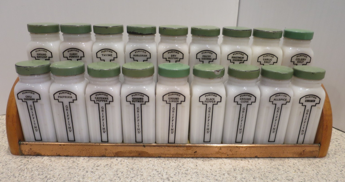 アメリカヴィンテージ】GRIFFITH'S スパイスボトル セット ピンク
