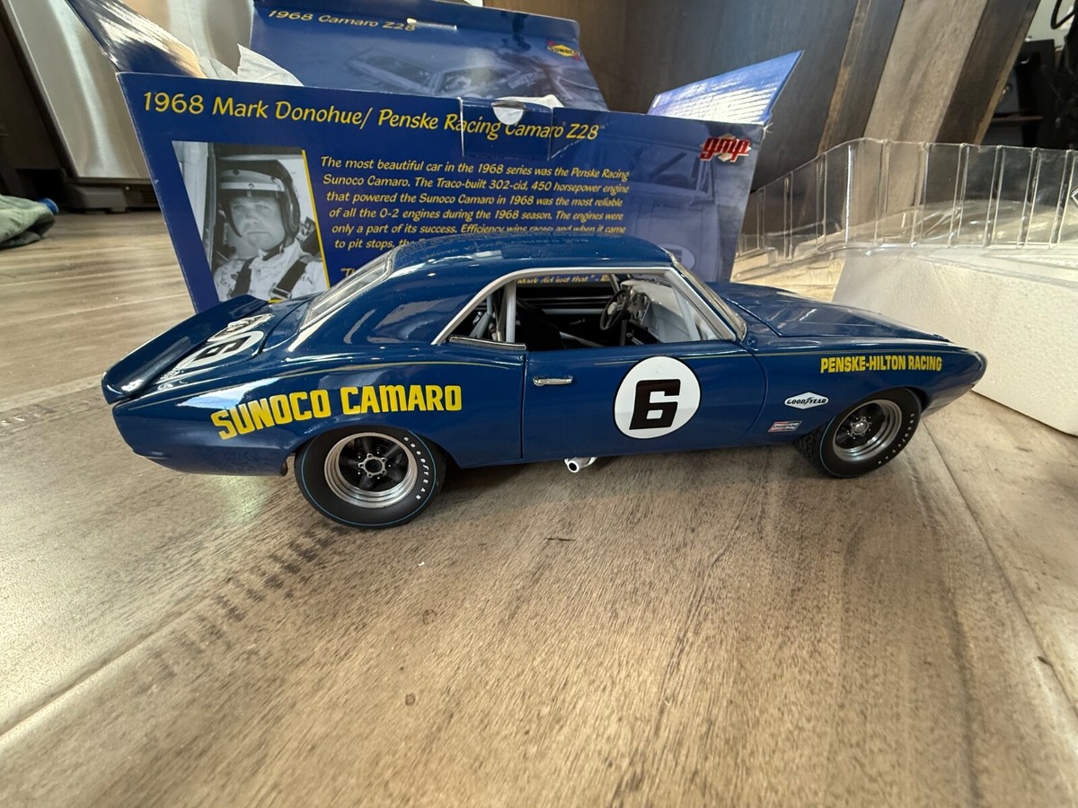gmp 1/18 1967ペンスケレーシング カマロz28 中古 gmp 1/18 1967
