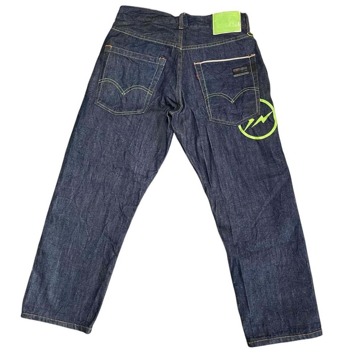 Levis Fenom x Fragment Design Selvedge Blue Denim Jeans Pants Size