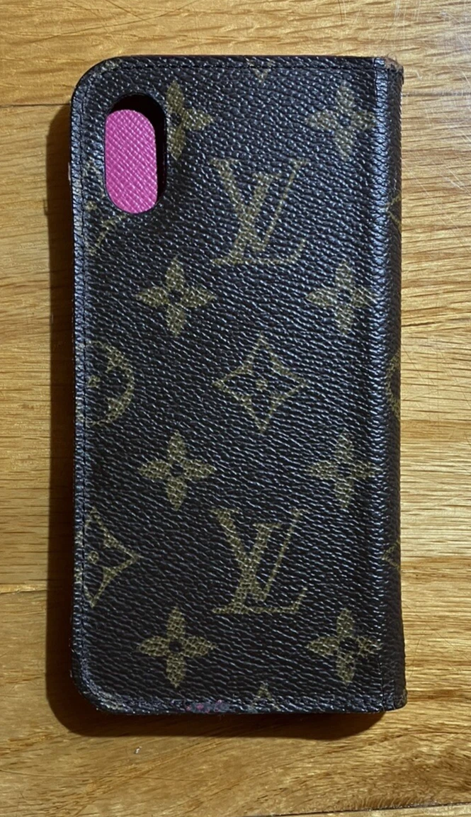L/V✩LOUIS VUITTON✩iPhone X XS 手帳型ケース Eye Trunk iPhone X