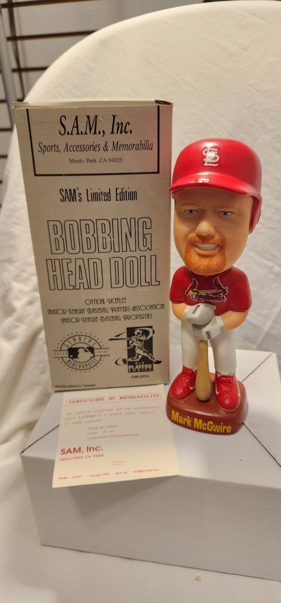 ☀MLB - MARK .McGWIRE 陶器製Bヘッド ☀MLB - MARK .McGWIRE 陶器製B