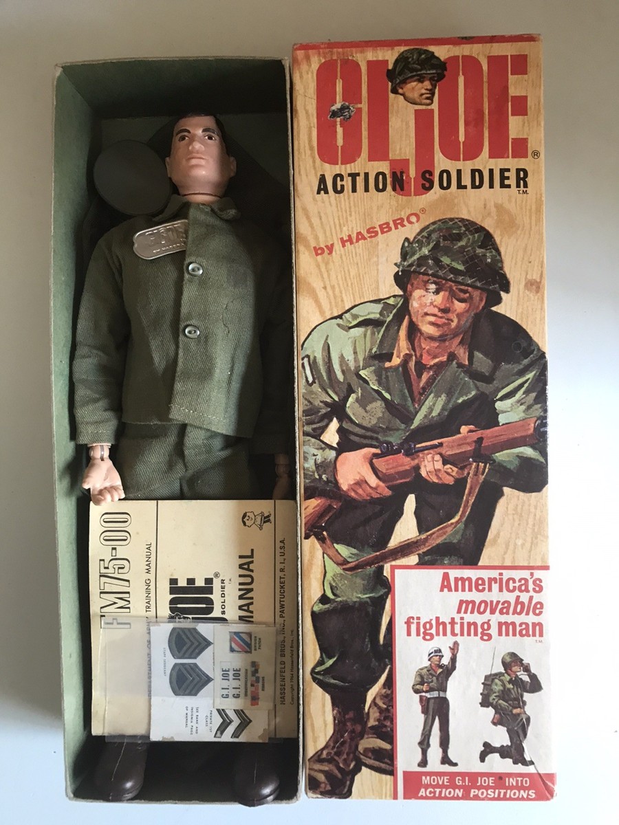 G.I. Joe アクションソルジャー 箱付Hasbro ビンテージGI ジョー G.I.