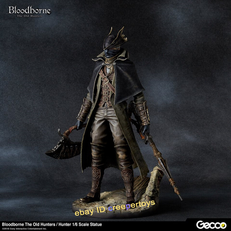 GECCO BLOODBORNE THE OLD HUNTER 1/6 Statue Resin Model Saw Cleaver