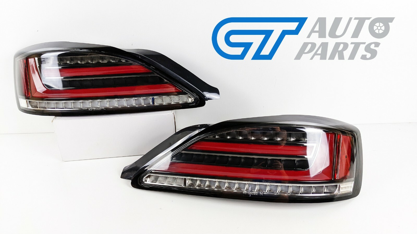 78 Works Black Fiber LED Taillights for 99-02 Nissan Silvia 200SX