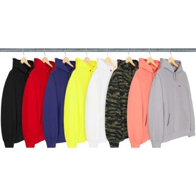 Supreme Small Box Hooded Sweatshirt Black XL S/S 21 | eBay