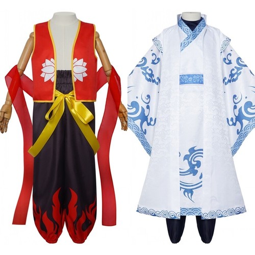 Ne Zha 2 Official Nazha Aobing Anime Cosplay Costume Uniform Set
