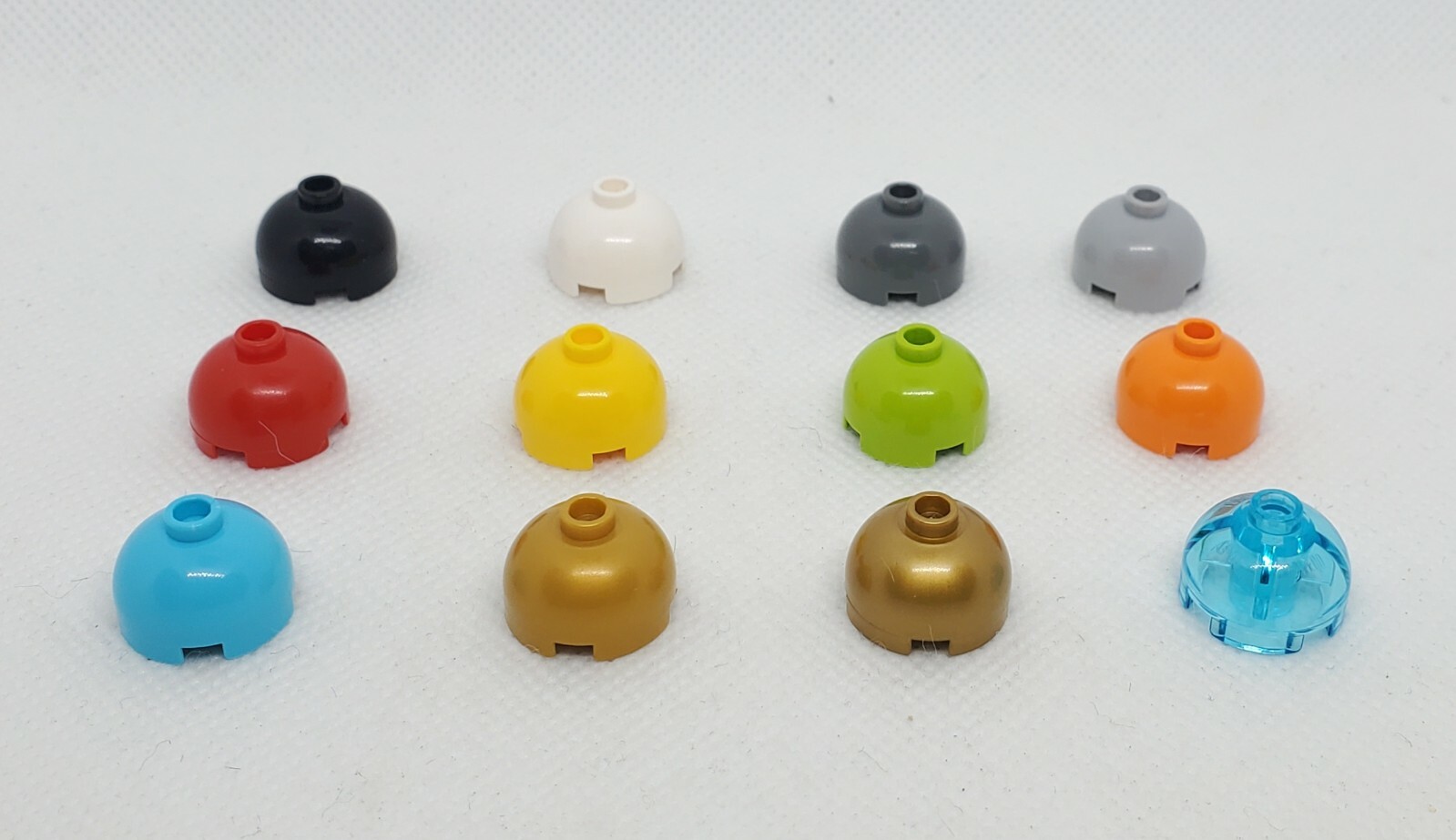 LEGO Parts Brick Round 2 x 2 2x2 Dome Top 553 553b 553c [2 pieces