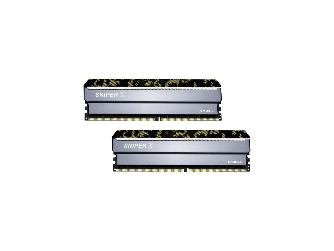 G.SKILL Sniper X 32GB (2 x 16GB) Desktop Memory Model F4-3200C16D