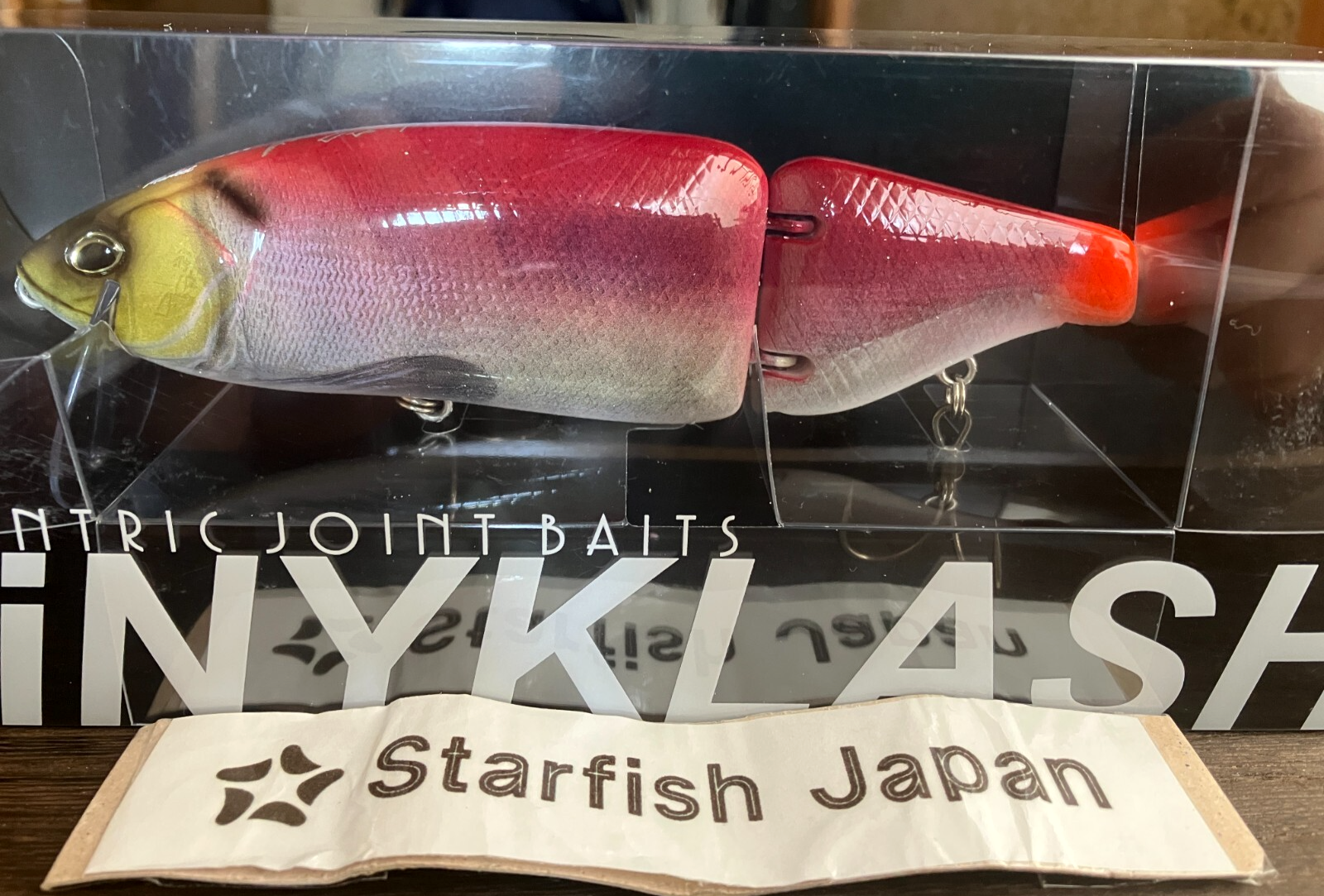 ルアー・フライ DRT TiNYKLASH low CRUISE NEON RED DRT&KEITECH