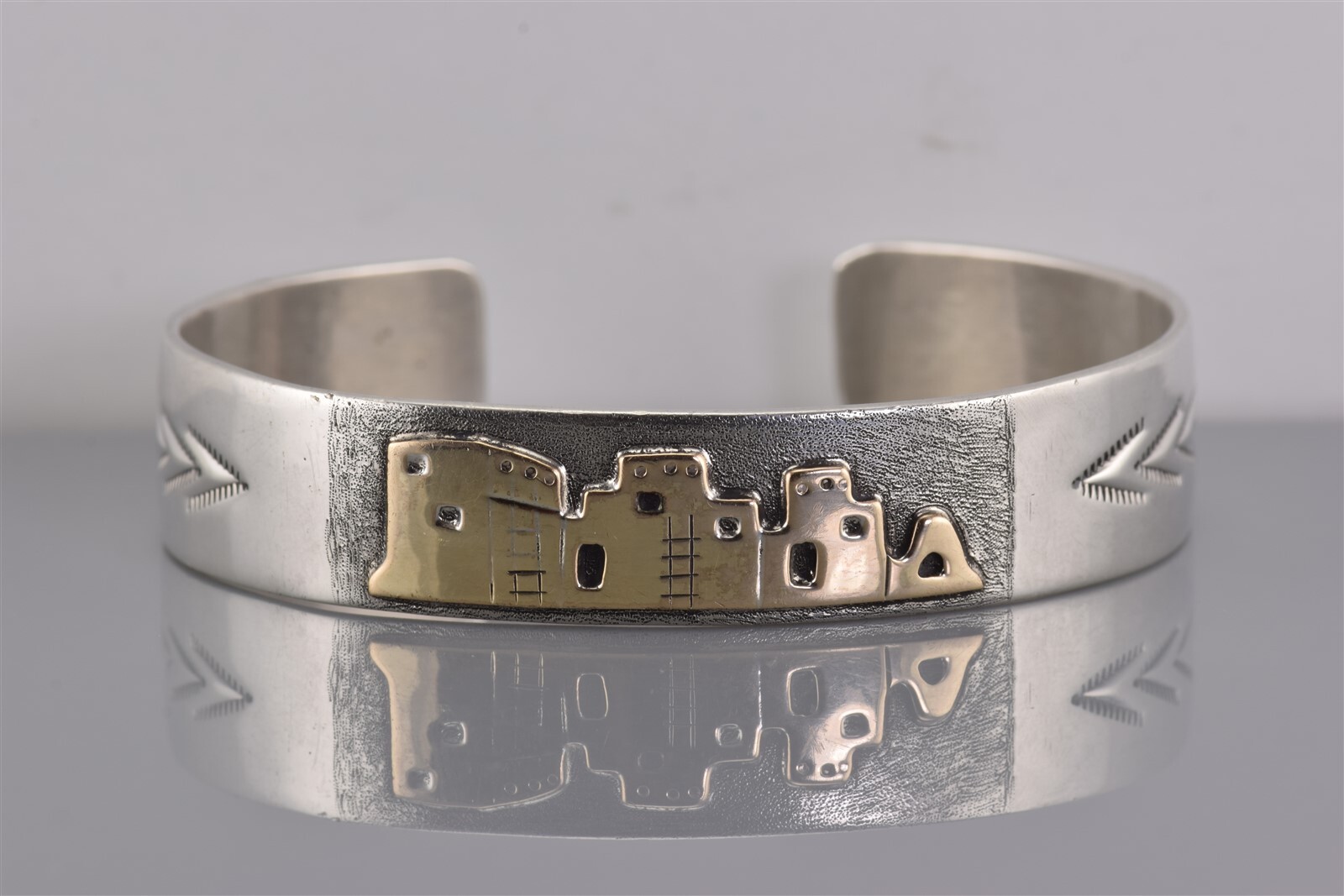 NAVAJO TA BEGAY バングル 12KGF SILVER925 NAVAJO TA BEGAY バングル
