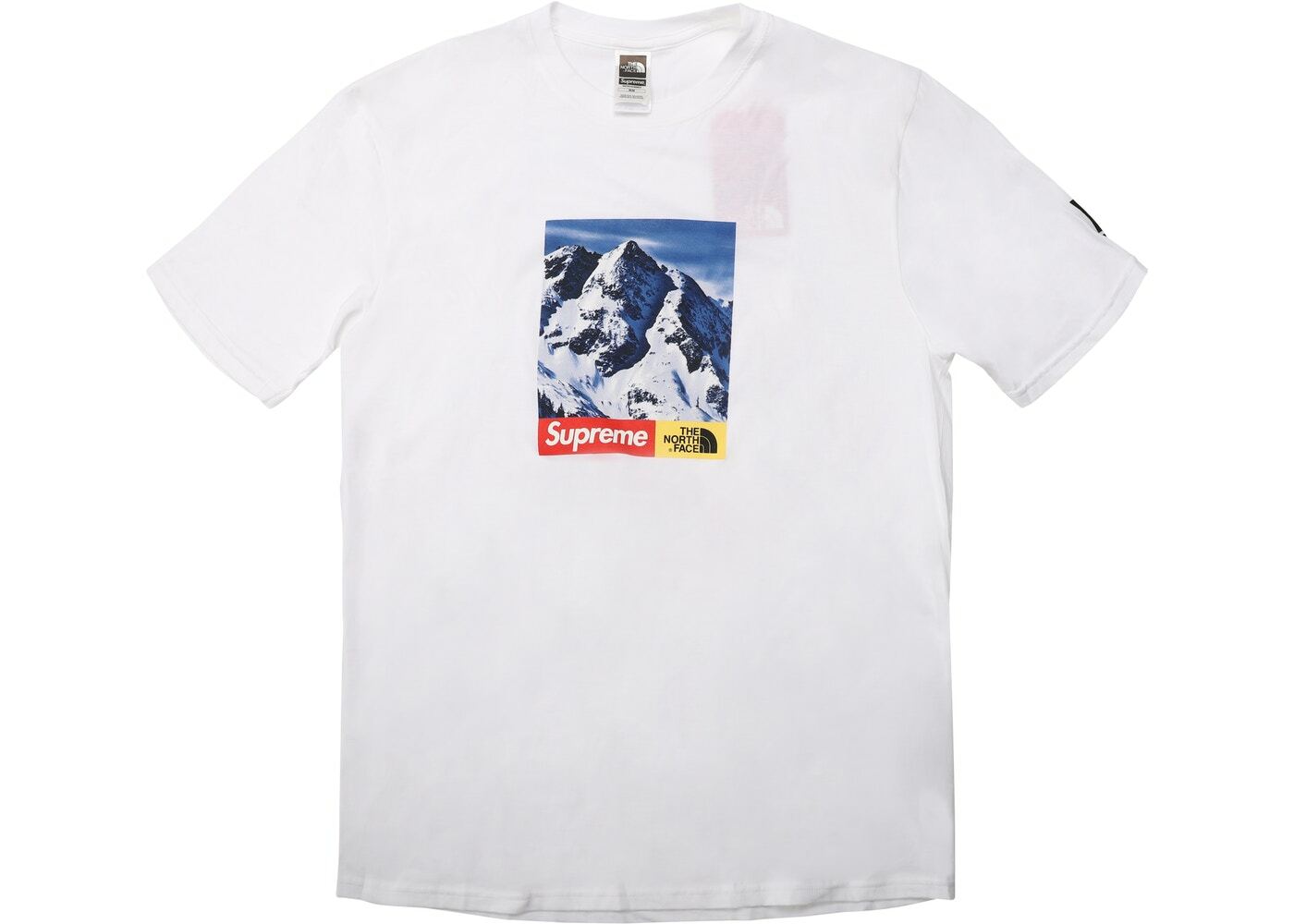 Deadstock Supreme x The North Face Mountain T Shirt White Medium
