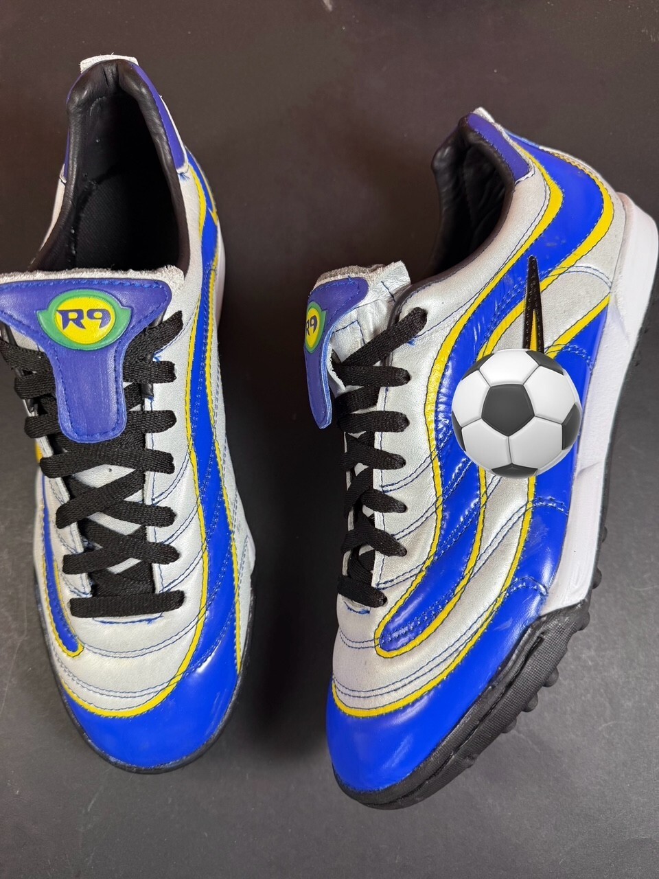 Generic Soccer Turf Mercurial Vapor 1998 R9 Nazario Sneakers HAND