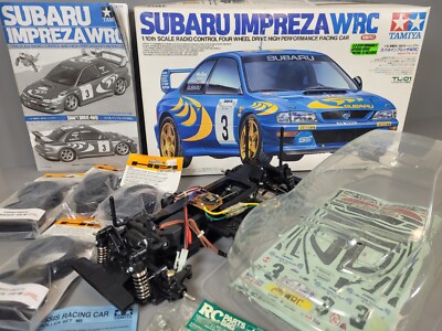 タミヤ 1/10 ラジコン スバル インプレッサ WRC レースカー TL-01