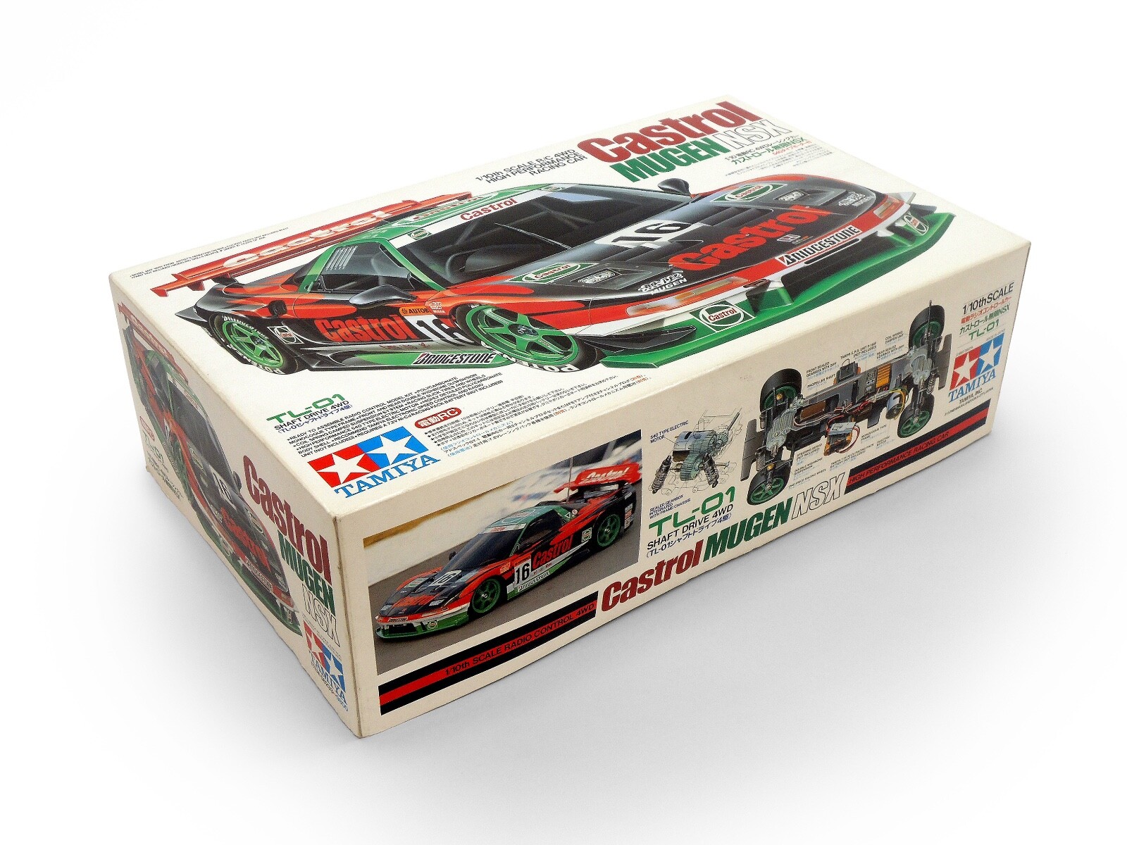 タミヤ TAMIYA 1/10 ラジコン カストロール 無限NSX TL-01 Rc Castrol