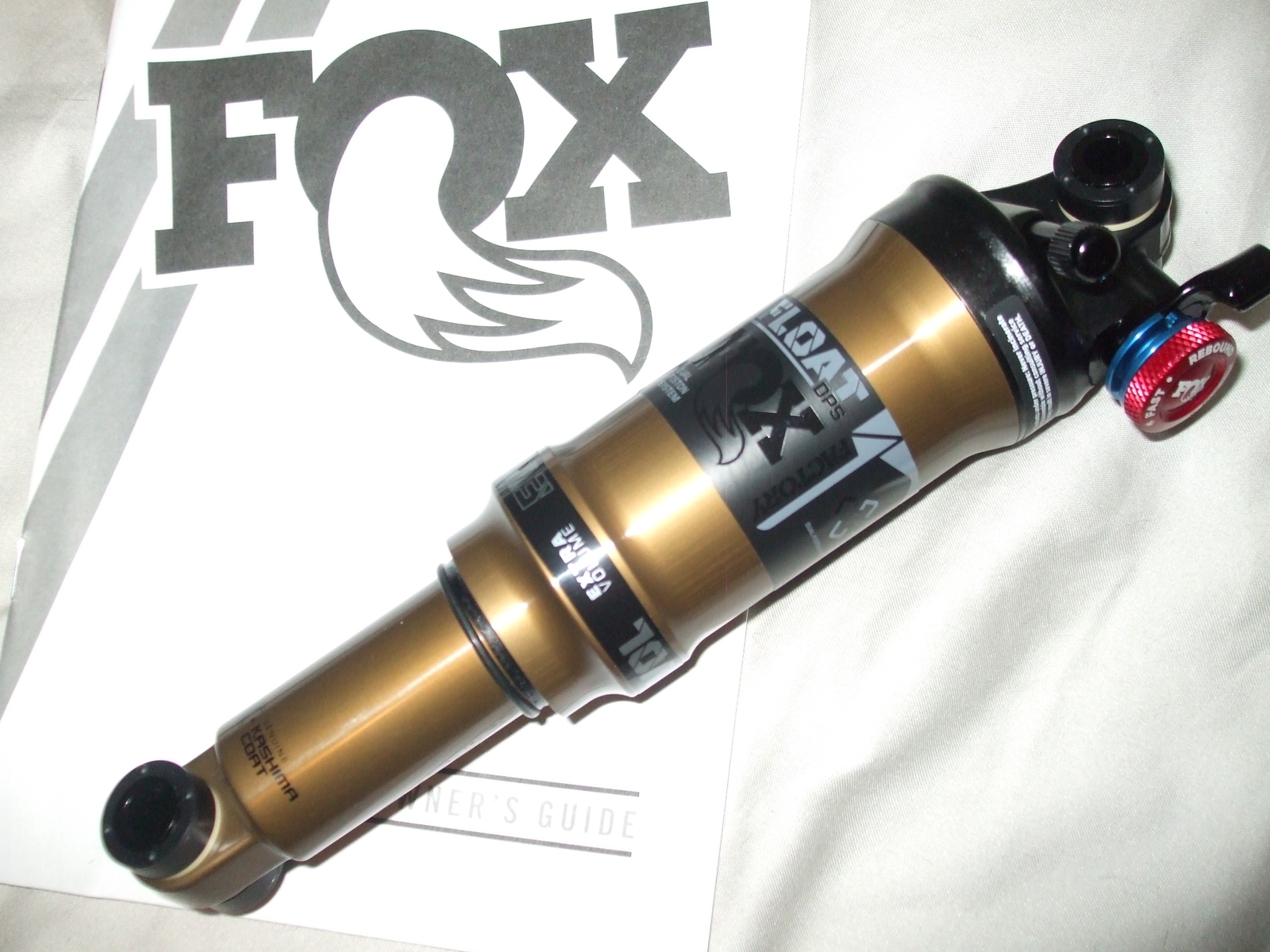 FOX Float DPS Factory カシマコート 7.875×2.25 FOX Float DPS