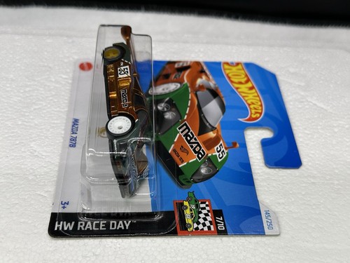 HOT WHEELS MAZDA 787B SUPER TREASURE HUNT RARE SHORT BLISTER PACK