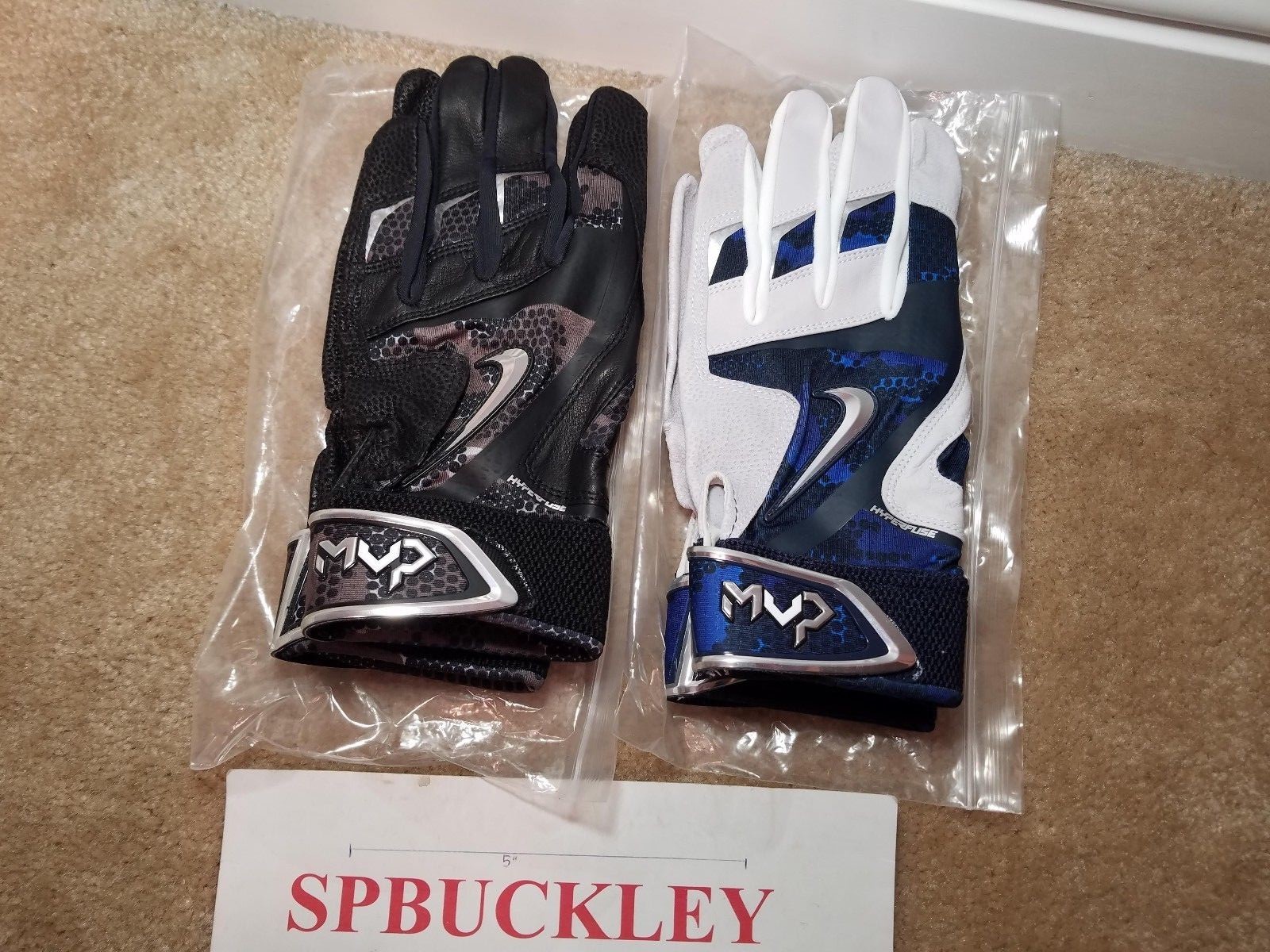 NIKE MVP ELITE PRO ADULT PREMIUM BASEBALL BATTING GLOVES, PGB485