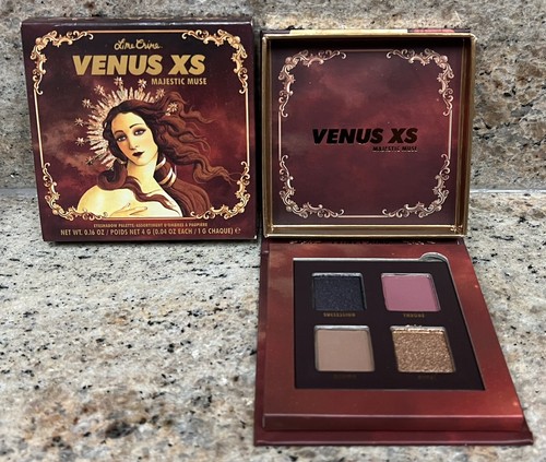 Lime Crime Venus XS 4 Pan Eyeshadow Palette Majestic Muse 4g NIB