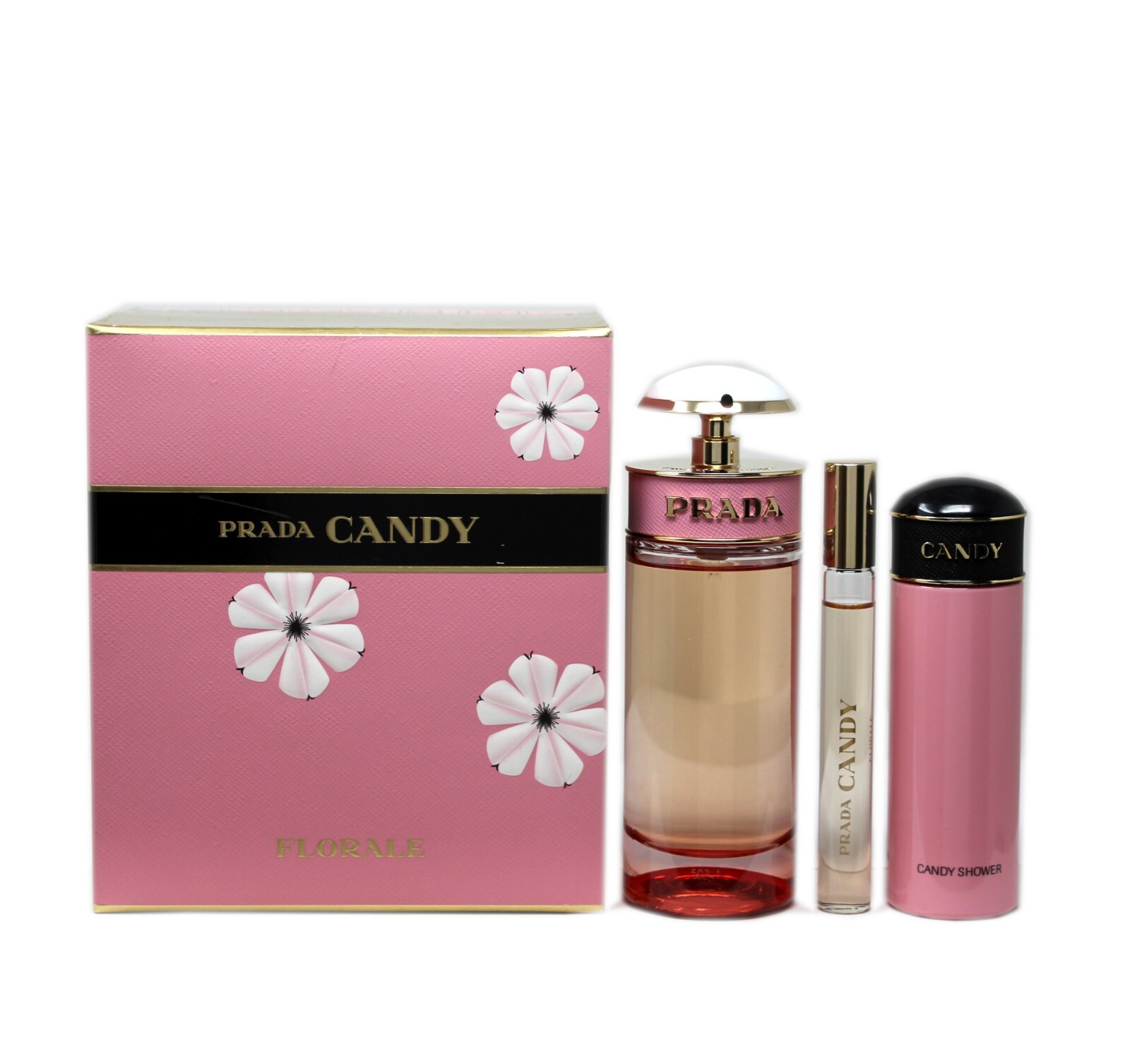 PRADA CANDY FLORALE 3 PIECE GIFT SET FOR WOMEN EAU DE TOILETTE