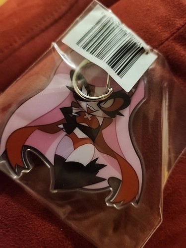 Hazbin Hotel Cute Pin-Up Demon Charlie Acrylic Keychain Valentine