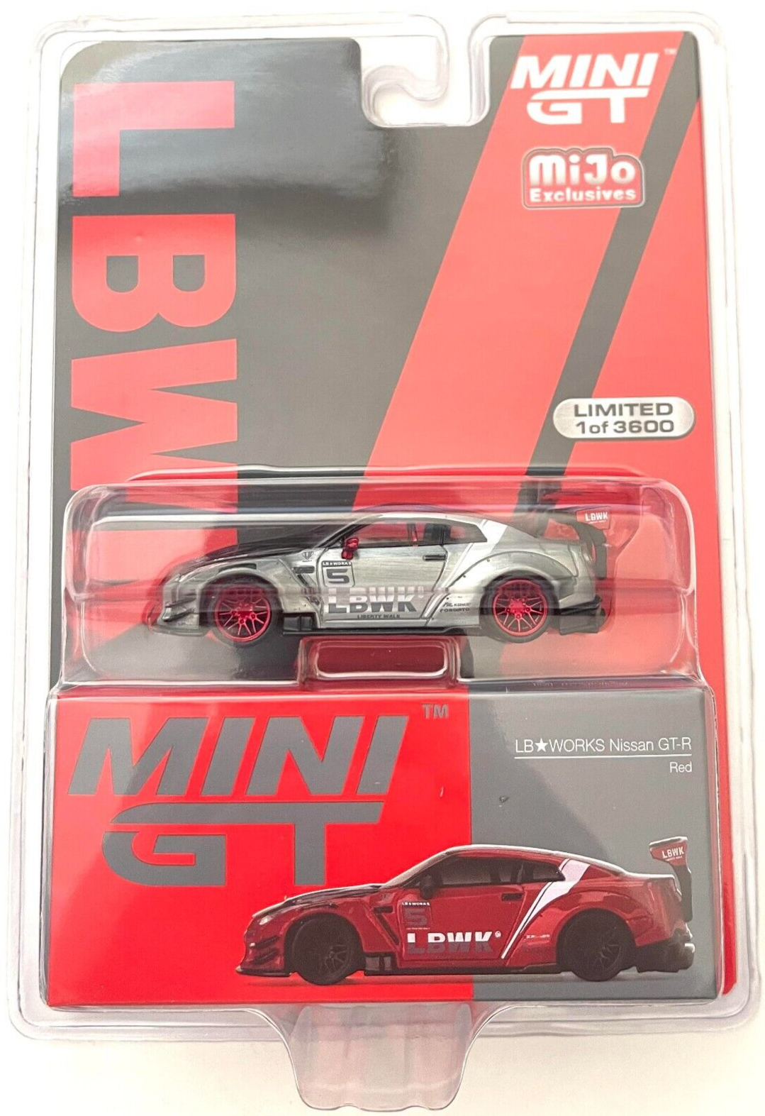MINIGT 1/64 LBWK ニッサン GT-R R35 Mini GT Nissan GT-R R35 Type 1