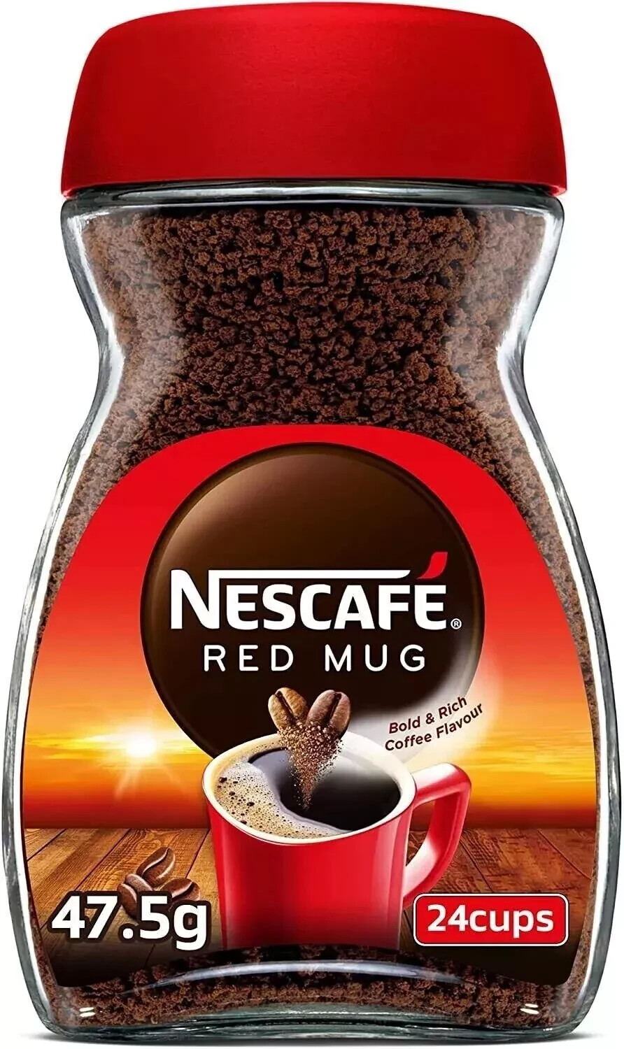 Nescafe Red Mug Bold & Rich Coffee Flavour 47.5g Free Shipping