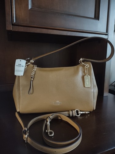 Coach Small Mia Light Saddle Leather Shoulder Bag Crossbody F73196