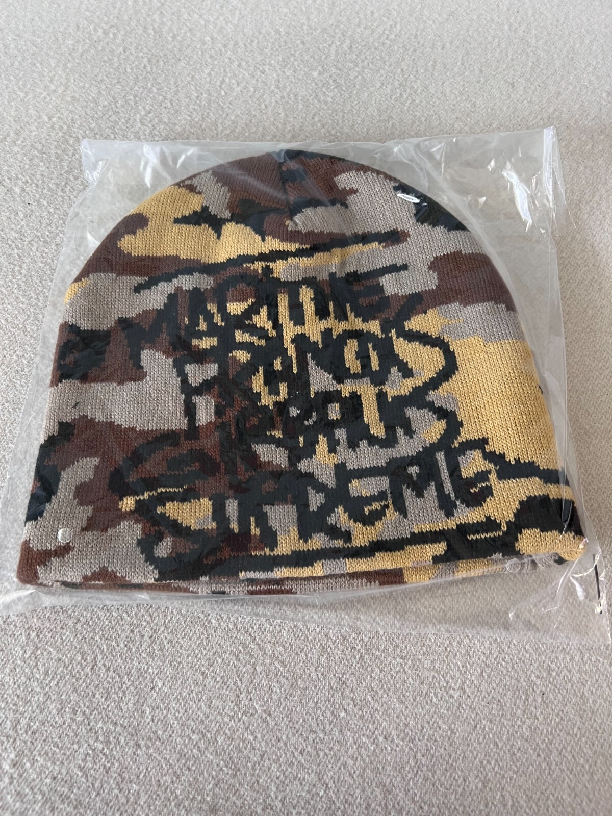 Supreme x Marithe Francois Girbaud Skullcap Beanie - Camo - NEW | eBay