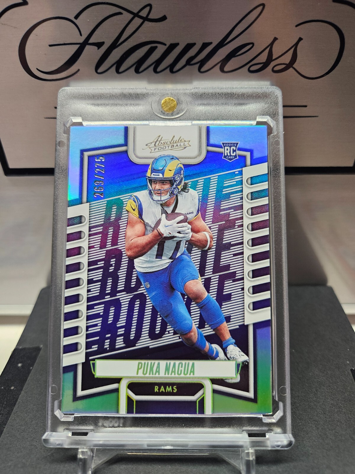 2023 Absolute RC Puka Nacua #189 SP Silver Spectrum low #269/275