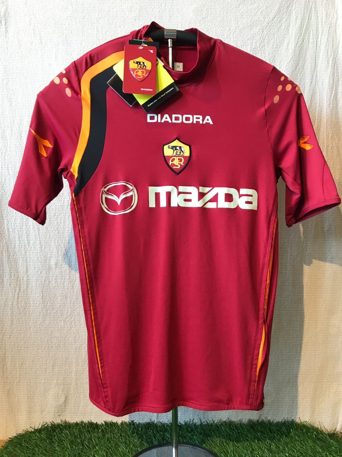 ローマユニホーム DIADORA 2004/05 Diadora AS ROMA Home Replica Jersey,