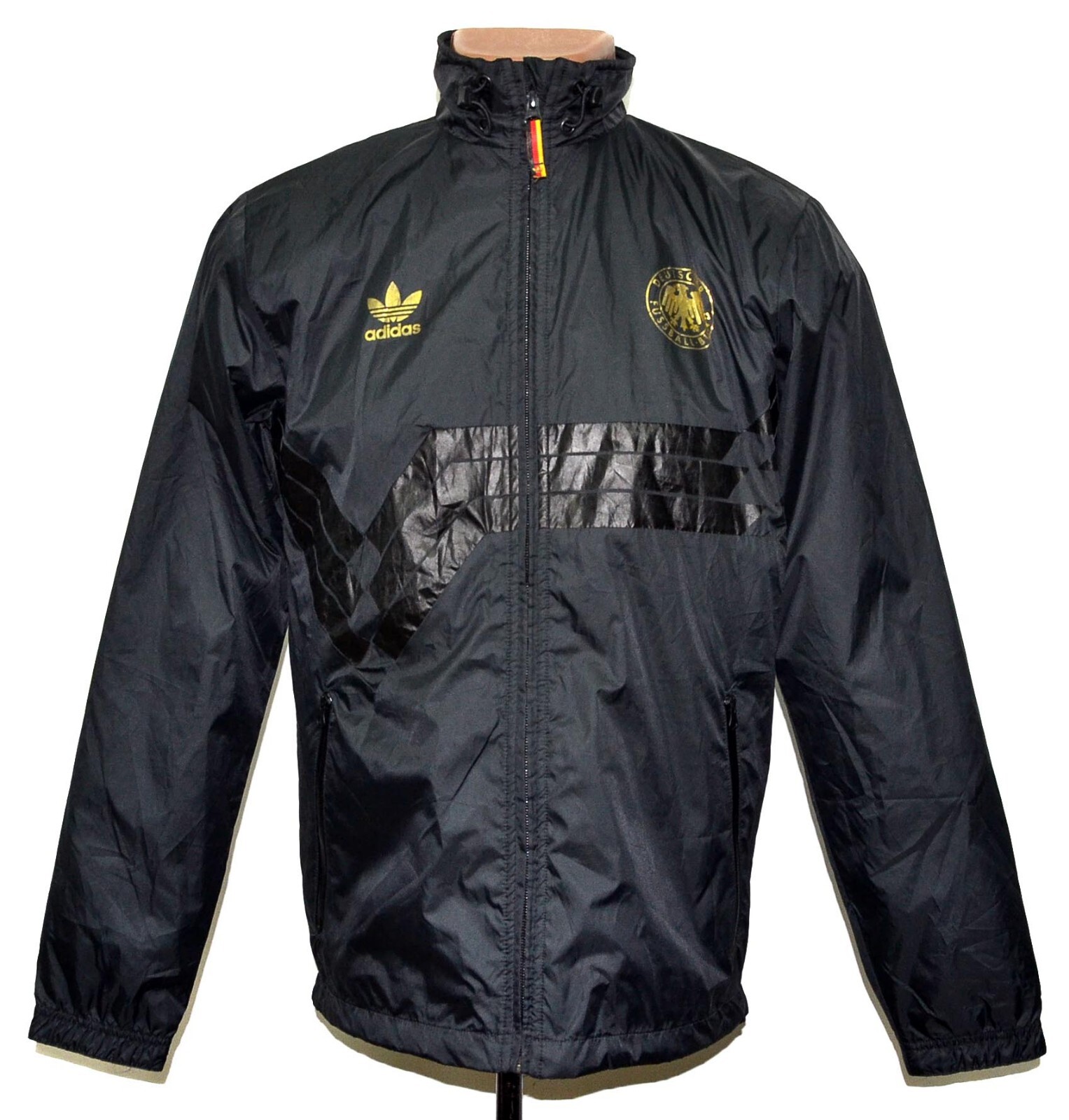 希少！adidas 1992 vintage ドイツ代表ジャージ ブラック s 希少
