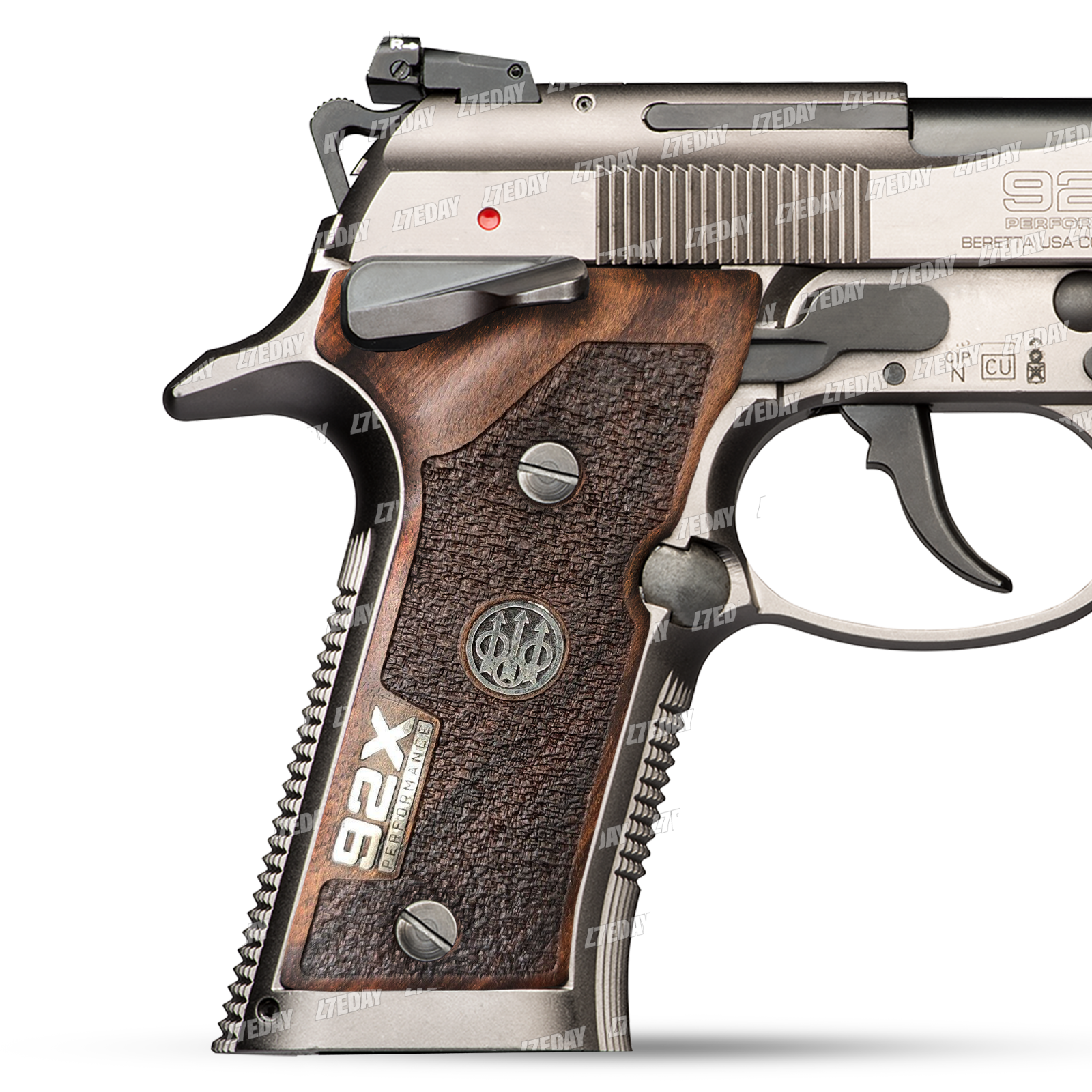 Beretta 92X Performance Turkish Walnut Wood Gun Grips NEW SET Nice
