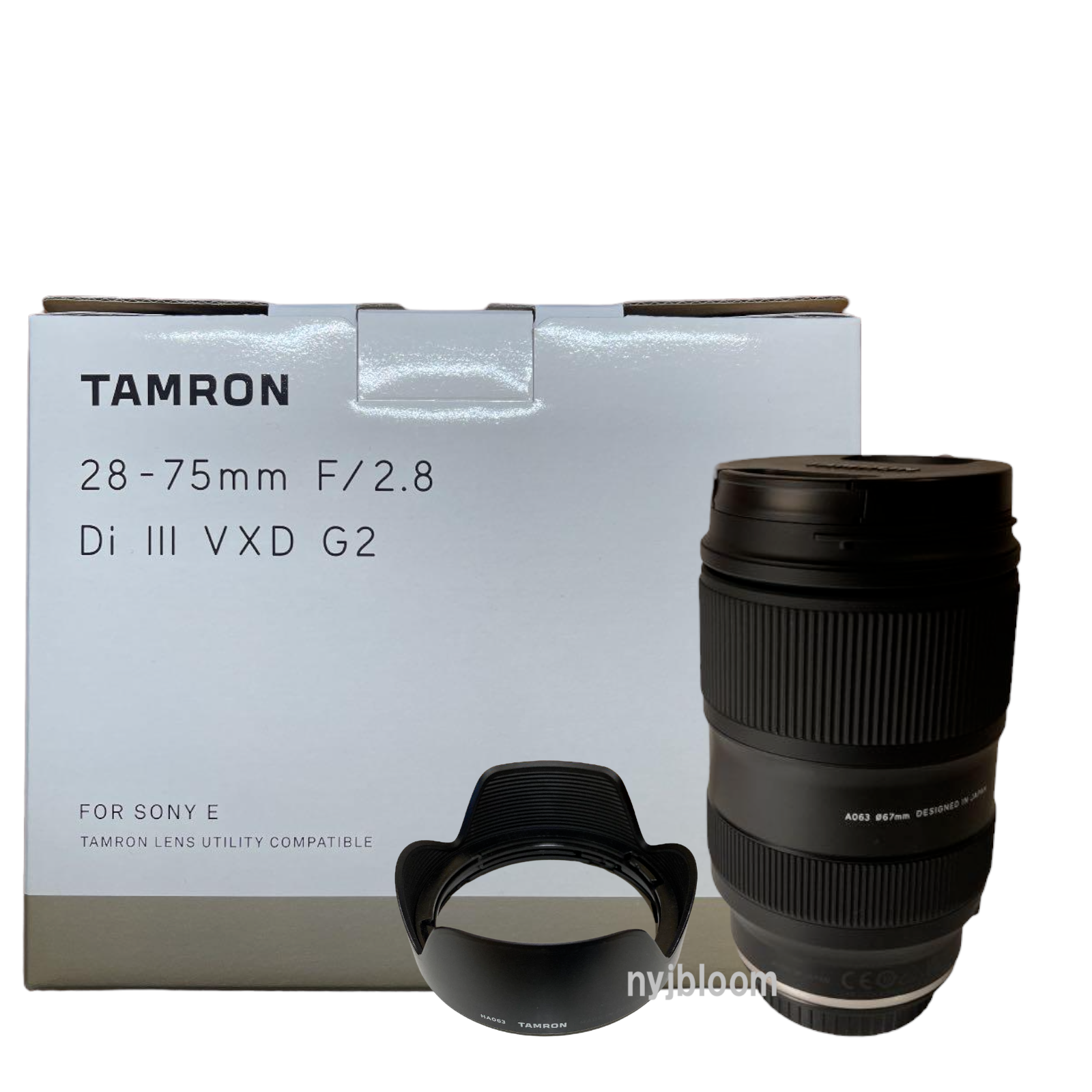 New TAMRON 28-75mm f2.8 Di III VXD G2 Lens for Sony E Mount