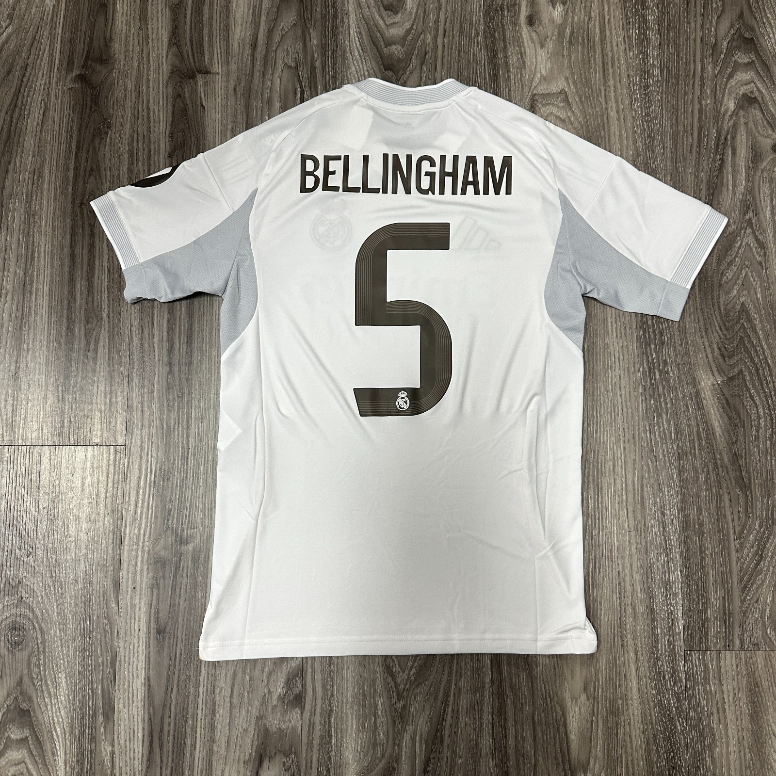 ADIDAS #5 BELLINGHAM REAL MADRID 25/26 HOME JERSEY MENS SIZES