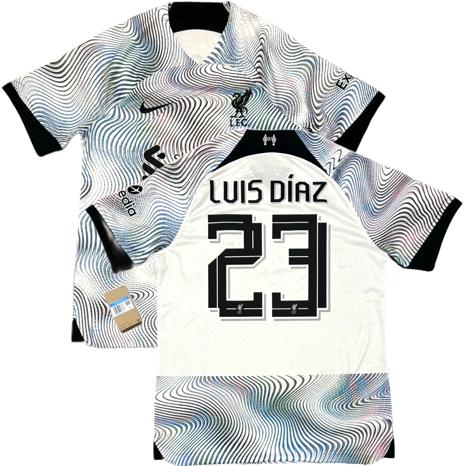 Liverpool Luis Díaz 23 シャツ Mサイズ ルイスディアス LFC Luis Diaz