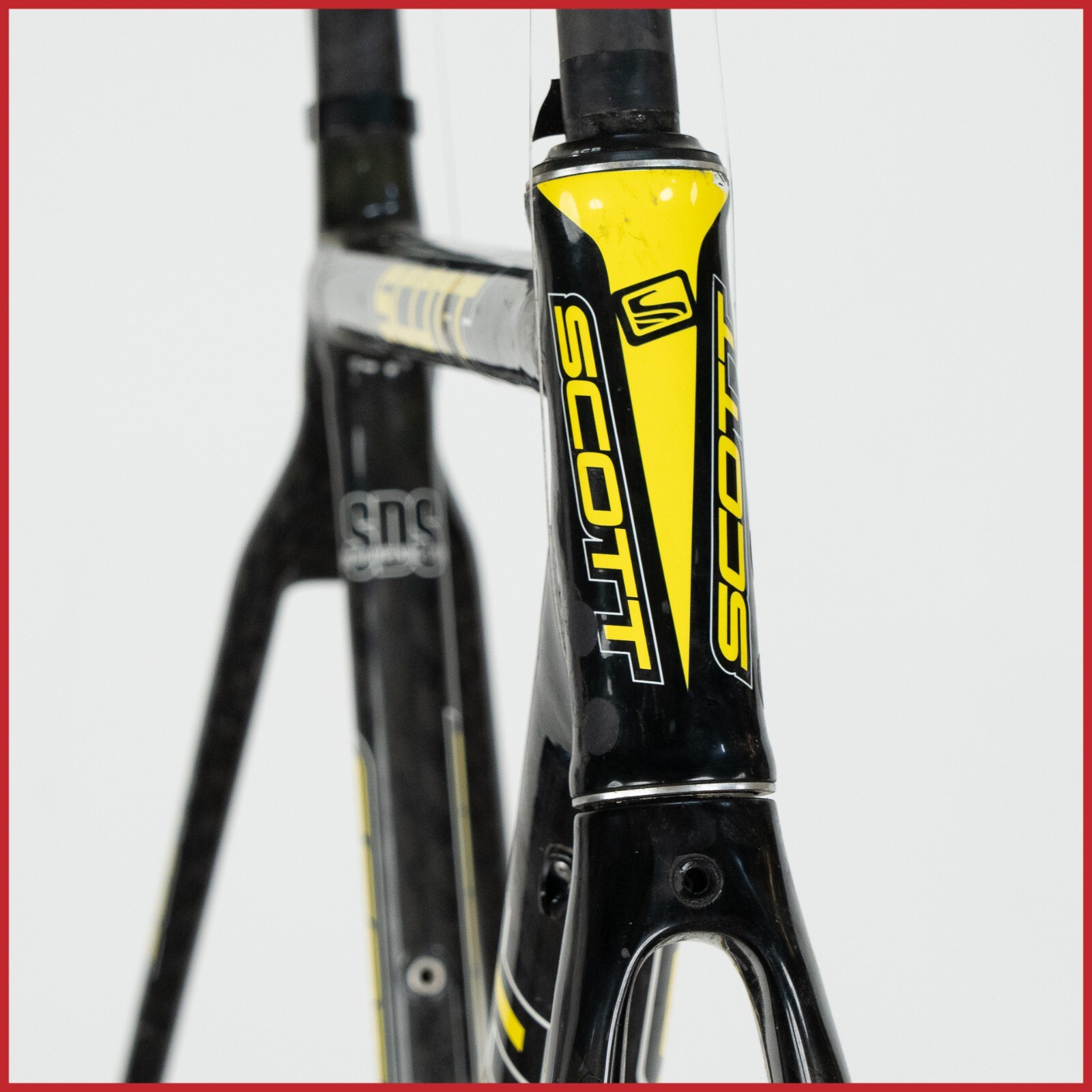 SCOTT CR1 CARBON FRAME SET VINTAGE ROAD RACING BIKE BICYCLE