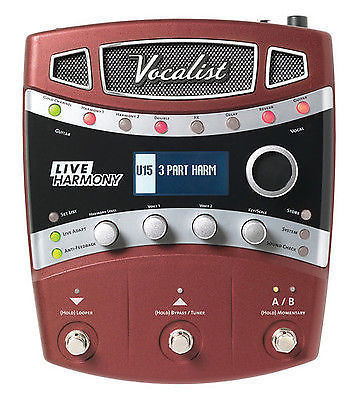 DigiTech Talker Advanced Vocal Synthesis Vocoder Talking Modulator