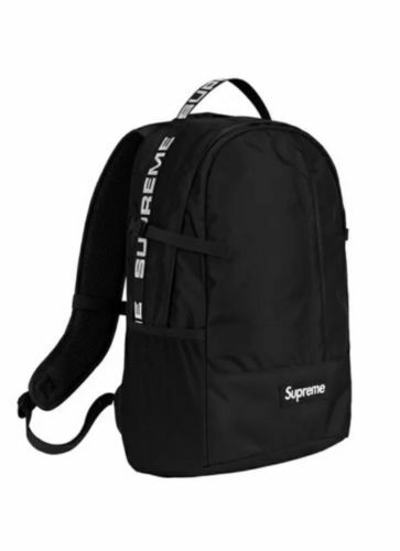 SS18 Supreme Backpack - Black - AUNTHENTIC ✓ | eBay