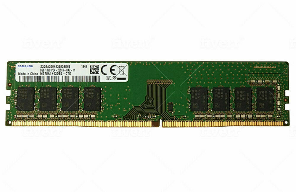 Samsung 8GB 2666MHz M378A1K43CB2-CTD Desktop Memory RAM DDR4 PC4