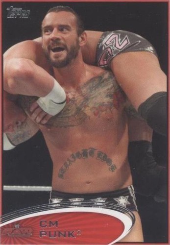 CM PUNK 2012 Limited Edition SIGNED Poster 11X14 WWE Exclusive