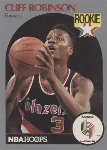 Cliff Robinson NBA Hoops 1990 Basketball ROOKIE Card #250 | eBay